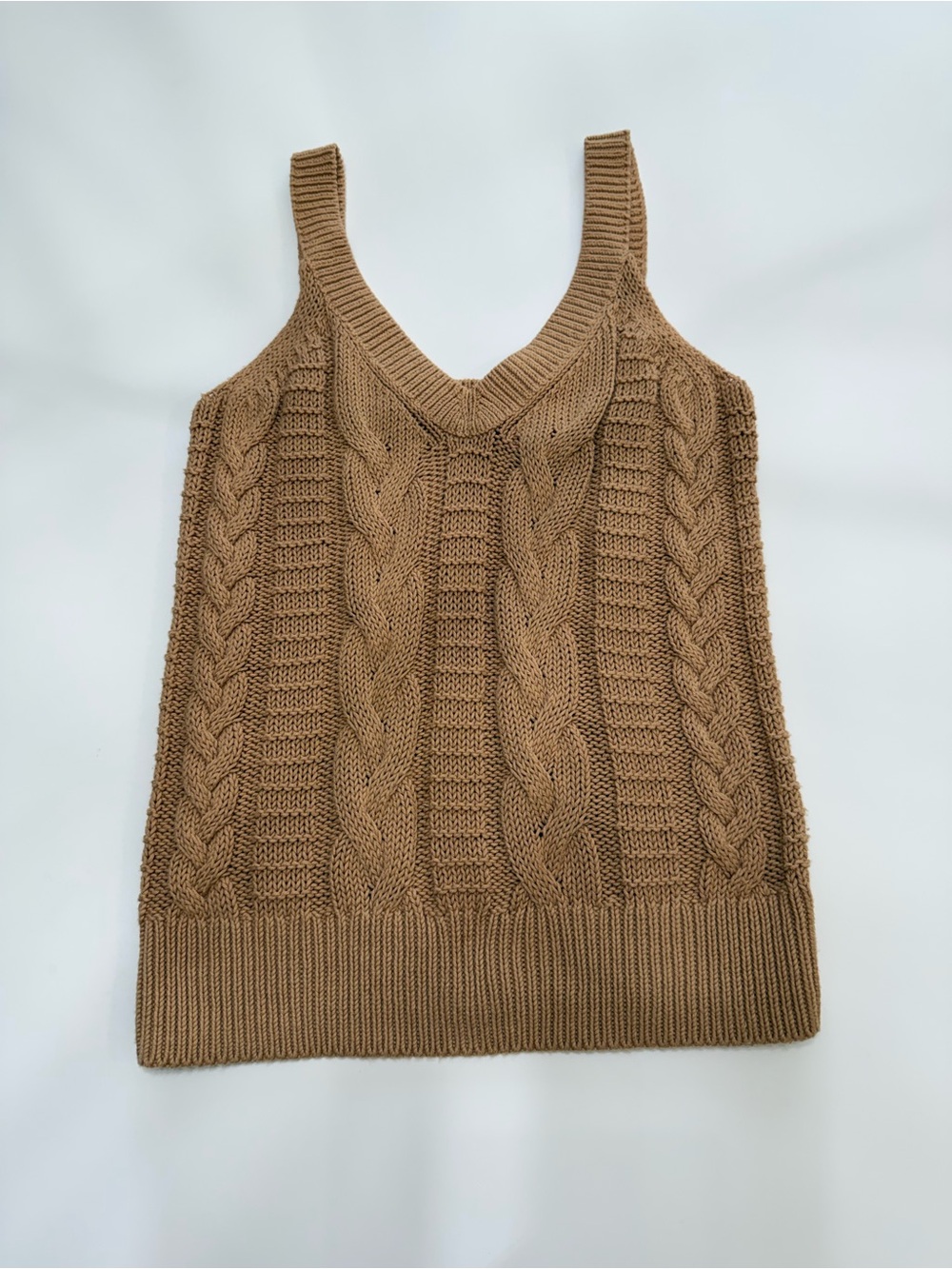 Banana Republic Cable Knit Sweater Tank - Picture 2 of 6